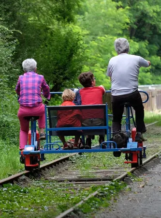 Le vélo rail